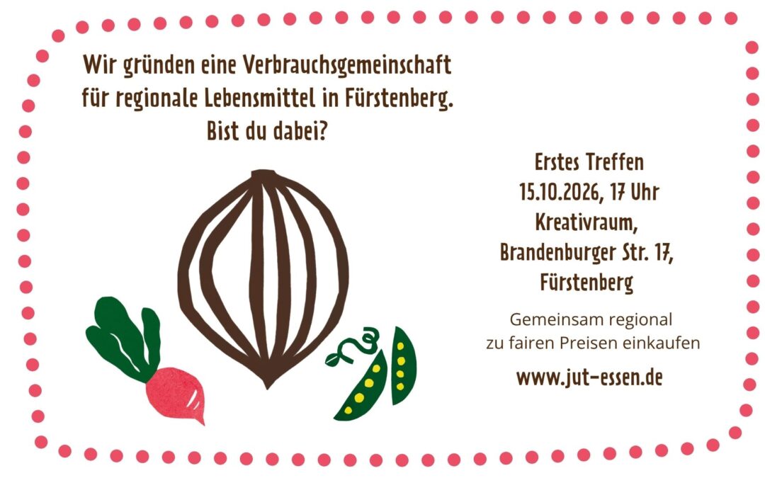 Verbrauchsgemeinschaft Gründungstreffen